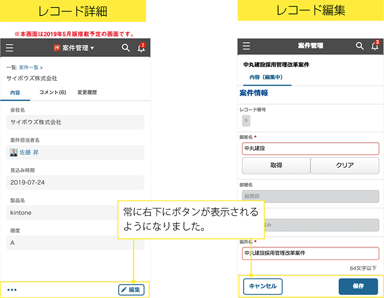レコード詳細